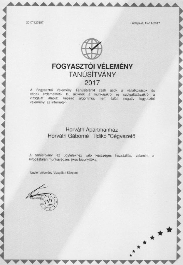 Horváth Apartmanház Kaposvár Exteriér fotografie